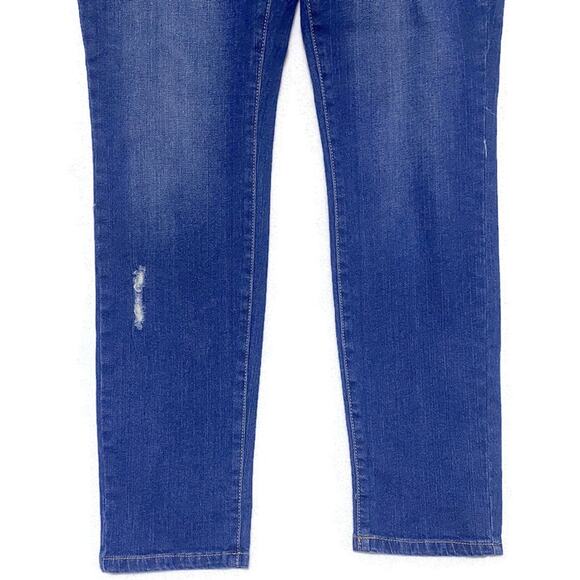 Massini Blue Jeans Women's Size 10 Skinny Mid-Rise Skinny Leg Distressed NWT - Picture 7 of 11